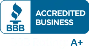 BBB Accredited Business, A+ rating